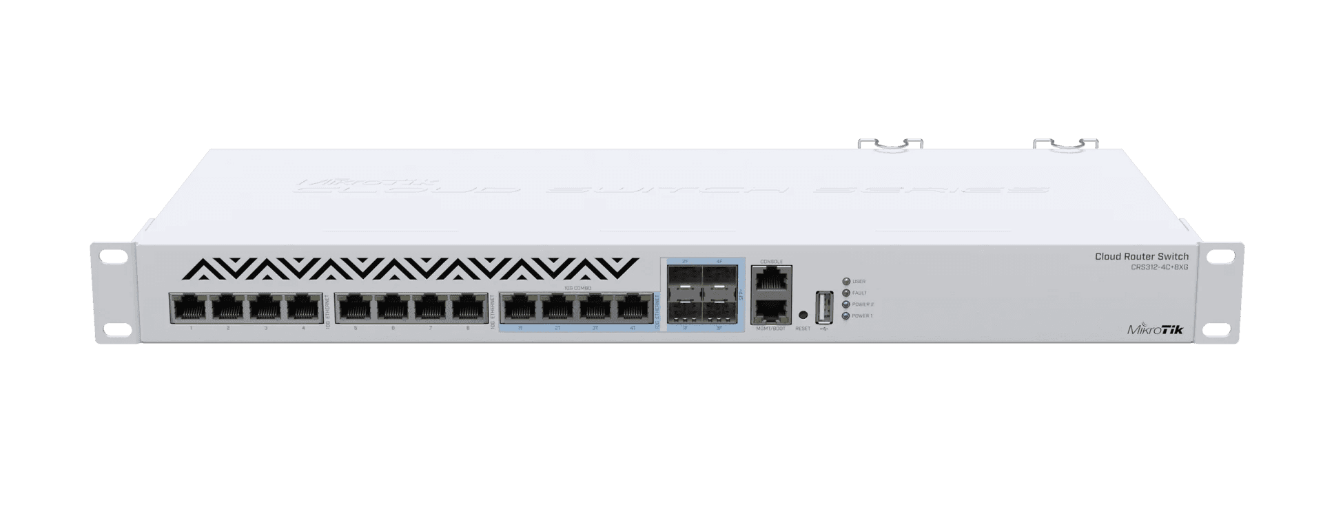 MikroTik CRS312-4C+8XG-RM | The 10G Copper Specialist